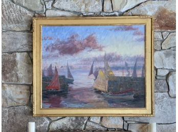 Large Fred Deloresco Oil Painting (CTF10)