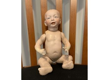 Bisque Head Doll Crying, Marked KR (CTF10)
