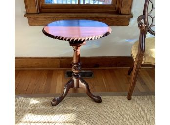 Mahogany Tilt Tip Top Candle Stand (CTF10)