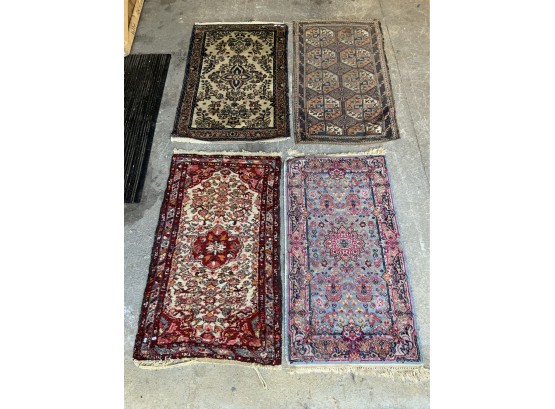 Four Oriental Scatter Rugs (CTF 10)