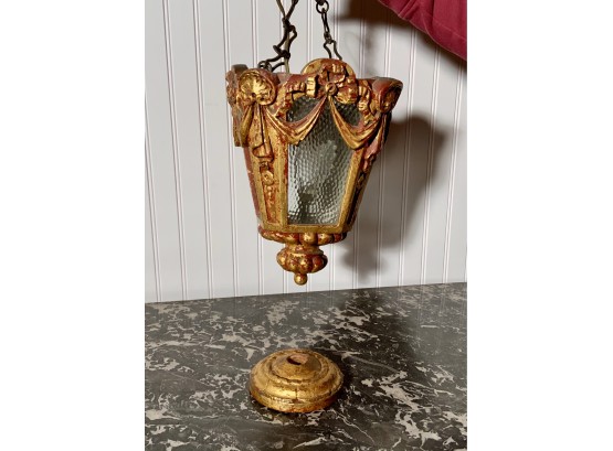 Carved Hanging Lighting Fixture (CTF10)