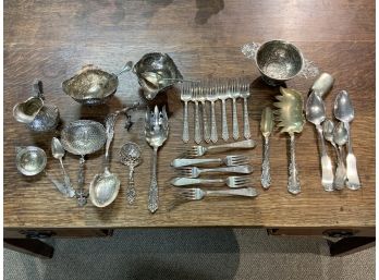 Sterling And Continental Silver Items  (CTF10)