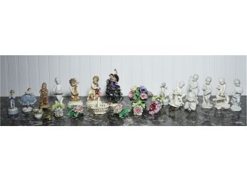 European Porcelain And Bisque Figurines (CTF10)