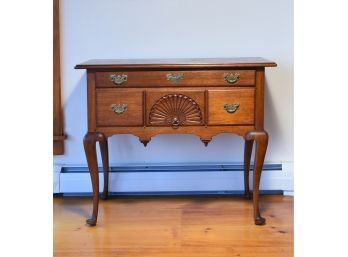 Queen Anne Style Mahogany Lowboy (CTF20)