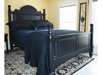 Updated: Queen Size Black Painted Bed (CTF50)