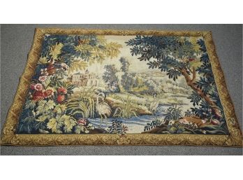 Labeled French Wall Tapestry - Point De L Halluin (CTF 10)