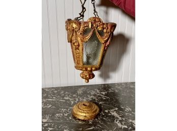 Carved Hanging Lighting Fixture (CTF10)