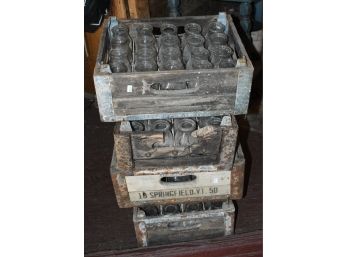 Idlenot Dairy Bottles In Carrying Crates, 76 Bottles/ Four Crates (CTF20)