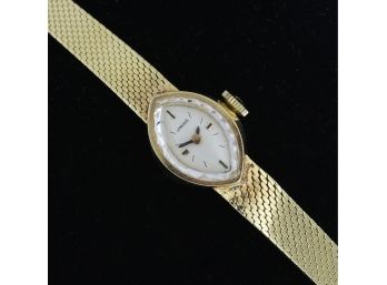 Vintage Ladies 14k Gold Longines Wristwatch