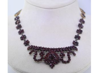 Antique Garnet Necklace