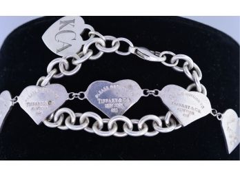 'Please Return To Tiffany' Multi Heart Tag Bracelet  & 'Return To Tiffany' Heart Tag Bracelet, Sterling