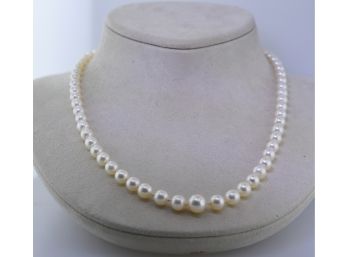 Graduated Strand Of Pearls