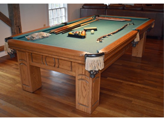 Connelly American Made Oak Pool Table (Local Pick-up/delivery Only)