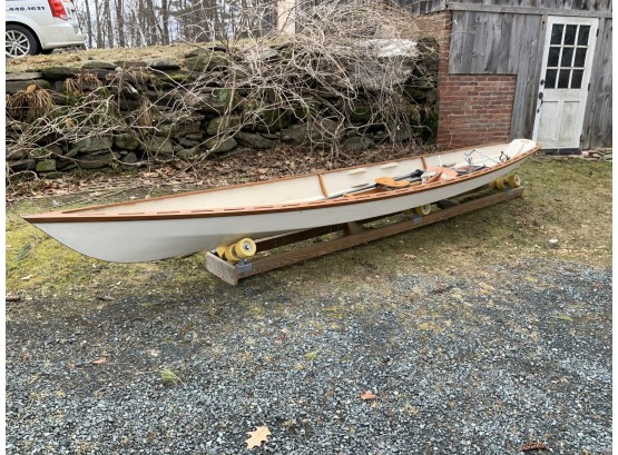 Onion River Boat Works, Waterbury VT Skull/Row Boat With Accessories (CTF BY REQUEST)