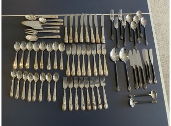 International Silver Plate Flatware Service For Eight Other Partial Set (CTF10)