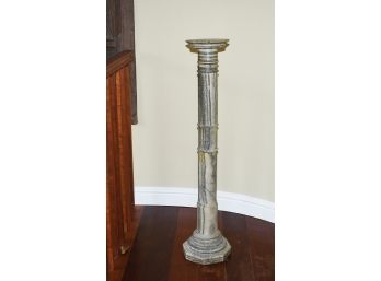 Vintage Grey Marble Sectional Column (cTF20)