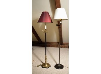 Two Contemporary Floor Lamps (CTF20)