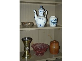 Royal Copenhagen Teapot And Others (CTF10)