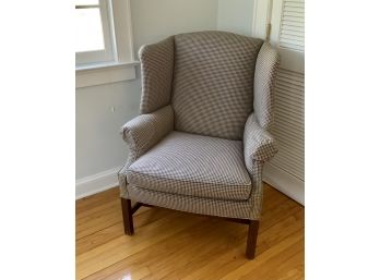 Bedford Hills Chippendale Style Wing Chair (CTF10)