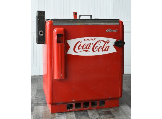 Vintage Glasco Coca-Cola 10 Cent Vending Cooler, Model GBV-50 (CTF20)