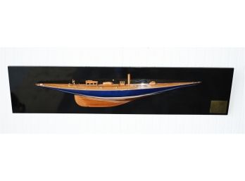 Fine Boat Model/Half Hull, Greement - J Class Sloop (CTF10)