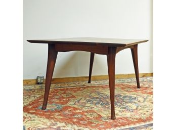 Fine American Made Mid-century Walnut Dining Table (CTF20)