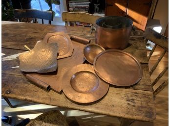 Assorted Group Of Vintage Copper, 7pcs (CTF10)