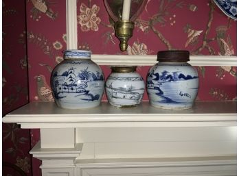 Three Chinese Ginger Jars (CTF10)