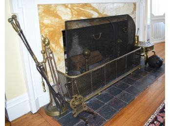 Extensive Antique Fireplace Lot (CTF20)
