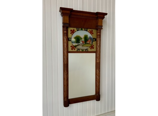 Federal Eglomise Wall Mirror (CTF10)