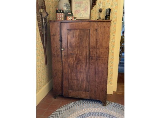 19th C. Country Pine Jelly Cupboard (CTF20)