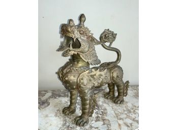 Chinese Bronze Foo Lion (CTF10)