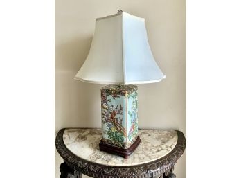 Chinese Famille Rose Porcelain Table Lamp (CTF20)