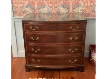 Hathaway Furniture NY Bow Front Four Drawer Chest (CTF20)