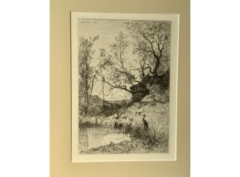 Adolphe Appian 1867 Etching  (CTF10)