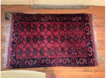 Hand Made Bokhara Oriental Scatter Rug (CTF10)