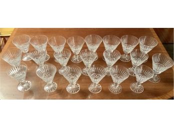 Waterford Crystal Wine And Sherry Glasses, 28pcs  (CTF30)