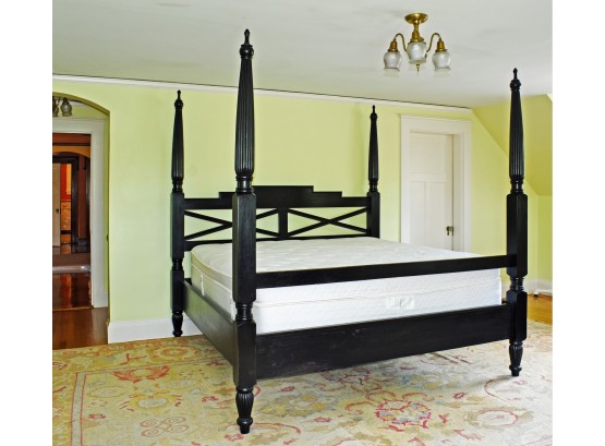 King Size Bed Frame And Mattress (CTF50)