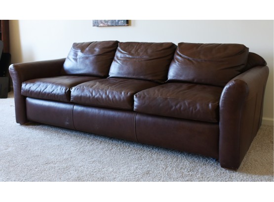 Pompanoosuc Mills Leather Sleeper Sofa (CTF40)