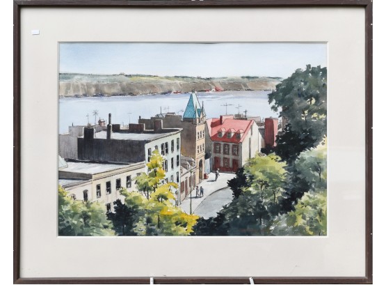 Elliot Batchelder Watercolor, Quebec (CTF10)