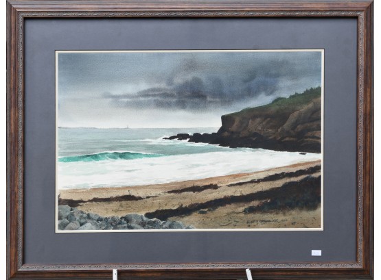 Eliot Batchelder Watercolor, Beach (CTF10)
