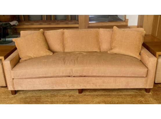 Like New Mid-Century Modern Design Burton Sofa By Hickory  (CTF40)