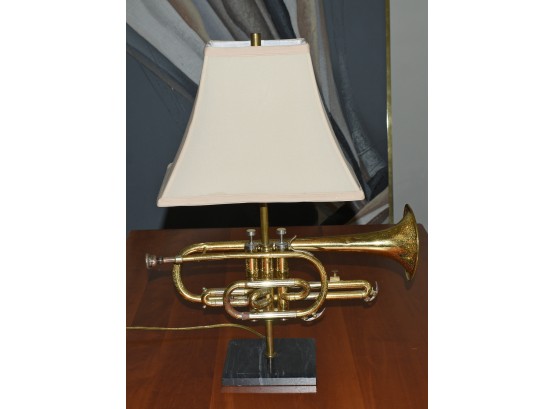 Vintage Coronet Mounted As A Lamp (CTF10)
