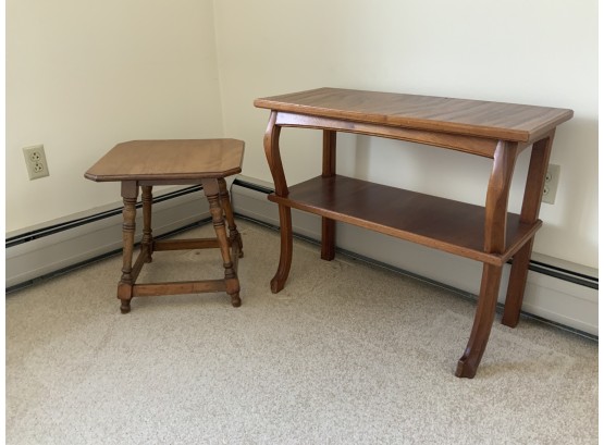 Two Vintage Tables (CTF10)