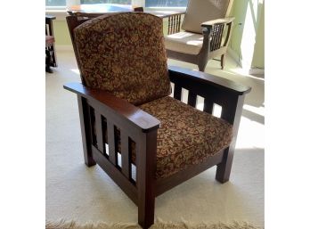 Contemporary Oak Morris Chair (CTF10)
