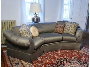 Thomasville Crescent Shaped Sofa (CTF20)