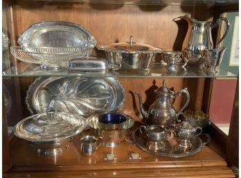 Collection Of Silver Plate (CTF10)