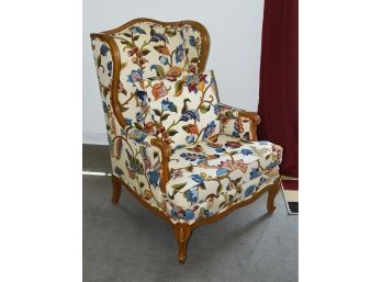 Custom Upholstered Arm Chair By Gilberte Of Hanover, NH (CTF20)