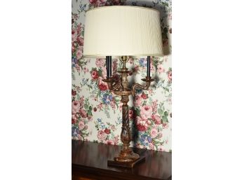 Marble Three Branch Table Lamp With Removable Arms (CTF10)