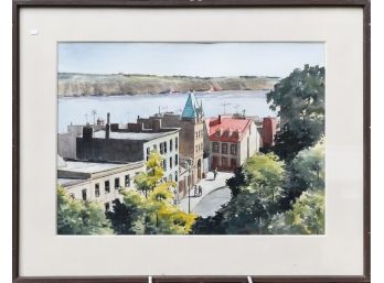 Elliot Batchelder Watercolor, Quebec (CTF10)